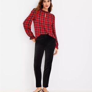 LOFT Tall Riviera Slim Pants in Velvet